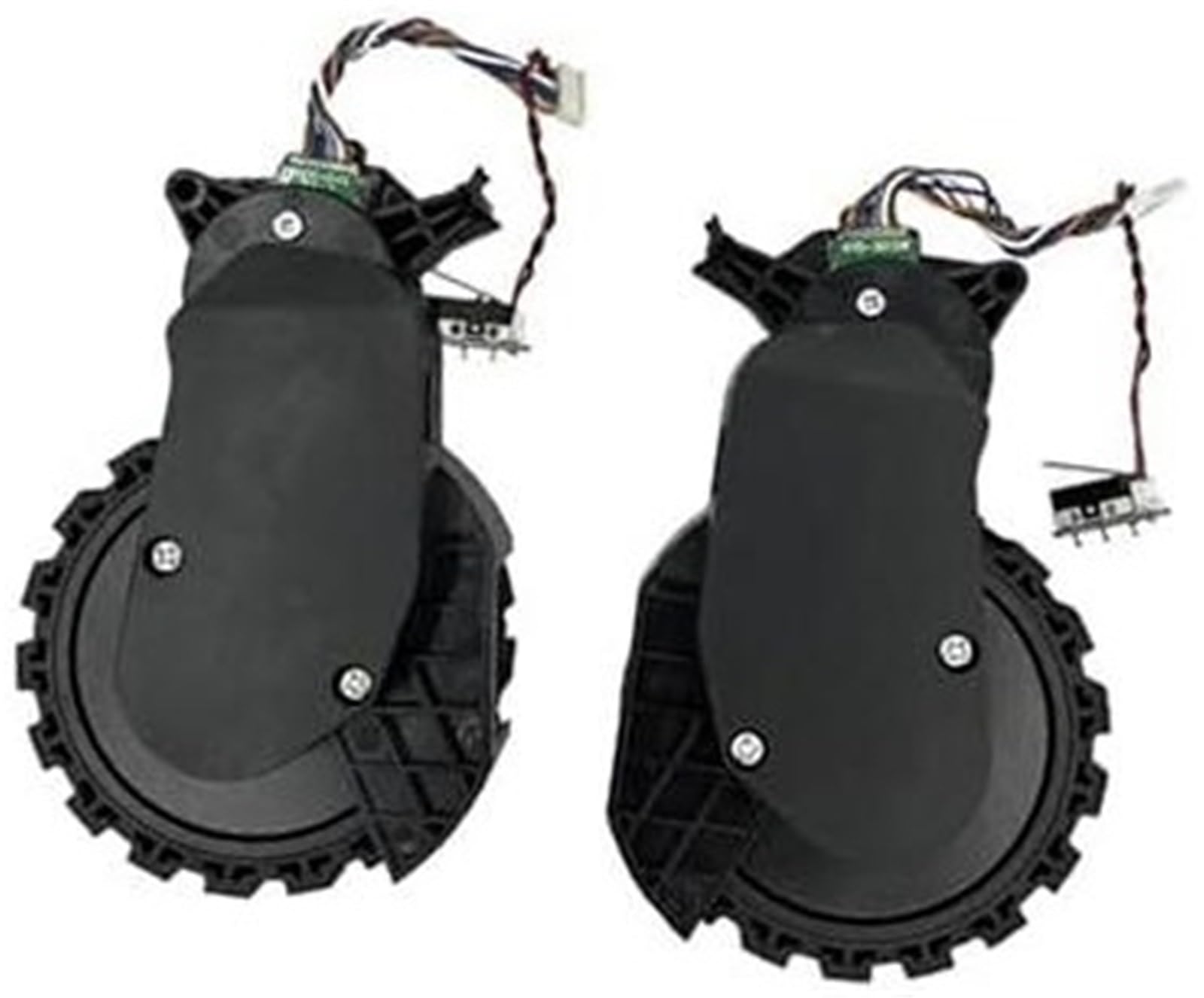 Vuzmode Ersatzzubehör for den linken und rechten Antriebsradmotor des Staubsaugers, for Dreame, Bot L10s, L10 Ultra, L10s Ultra, S10, W10S Pro Roboterstaubsauger-Radmodul(Black L+r) von Vuzmode