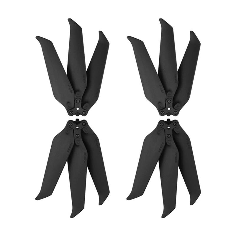 Vuzmode Geräuscharme Propeller Dreiblatt-Propeller Flügelersatz-Kits Ersatzteile, for DJI, for Mavic 2 Pro/Zoom Zubehör Propellerersatz für Drohnen(2 Pairs) von Vuzmode