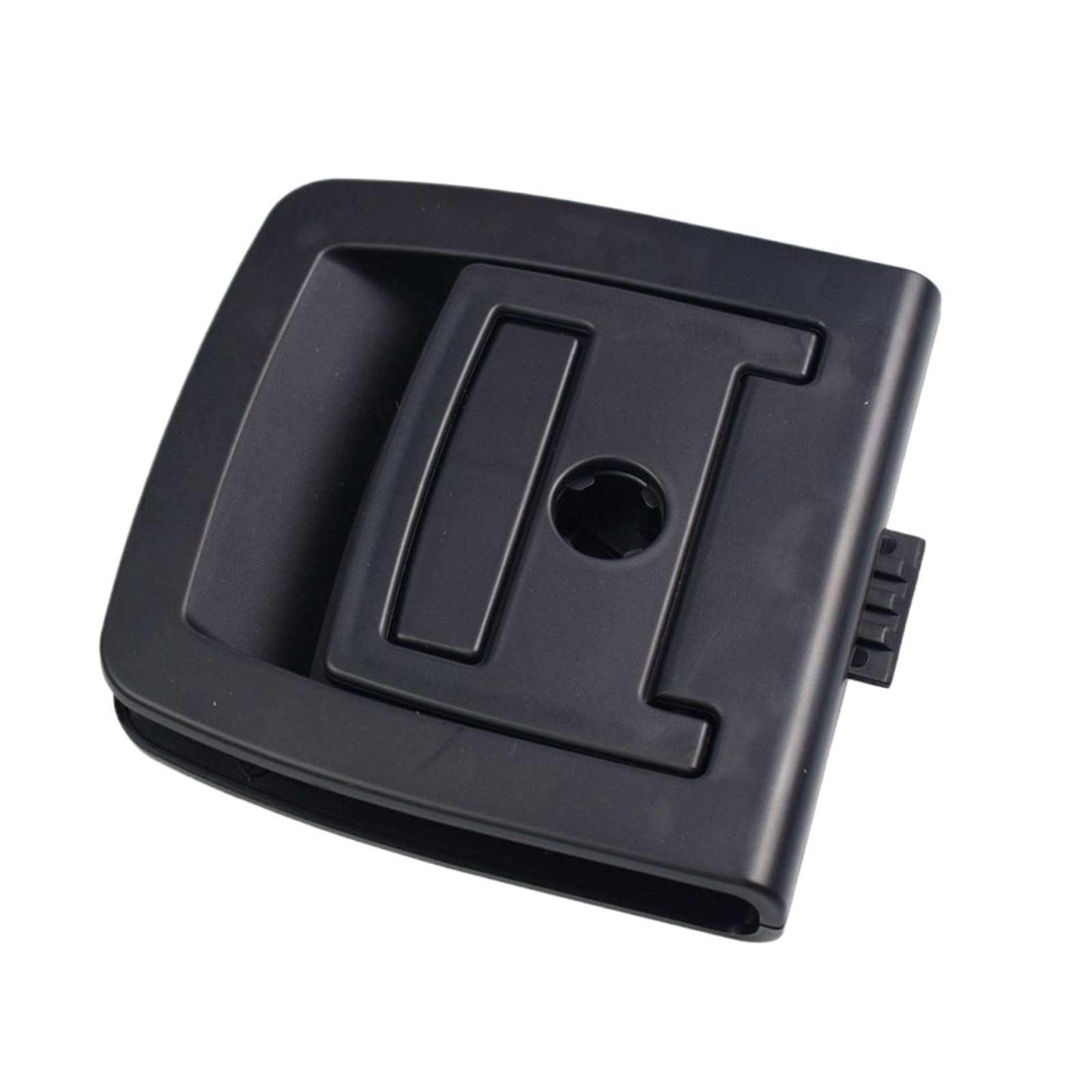 Vuzmode Innengriff for Kofferraummatte hinten, for, X5 E70 X6 E71 51479120283 Kofferraumboden-Teppichgriff Auto-Styling Griff für Kofferraumverkleidung(Black with Lock Hole) von Vuzmode