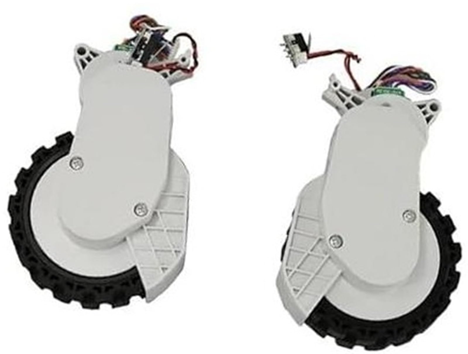 Vuzmode Linke und rechte Räder for Staubsauger (optional), Antriebsradmodul, weißes Ersatzteilset, for Dreame, Bot L10s, L10 Ultra, L10s Ultra, S10, W10S Pro Roboterstaubsauger-Radmodul(BLACK Left and von Vuzmode