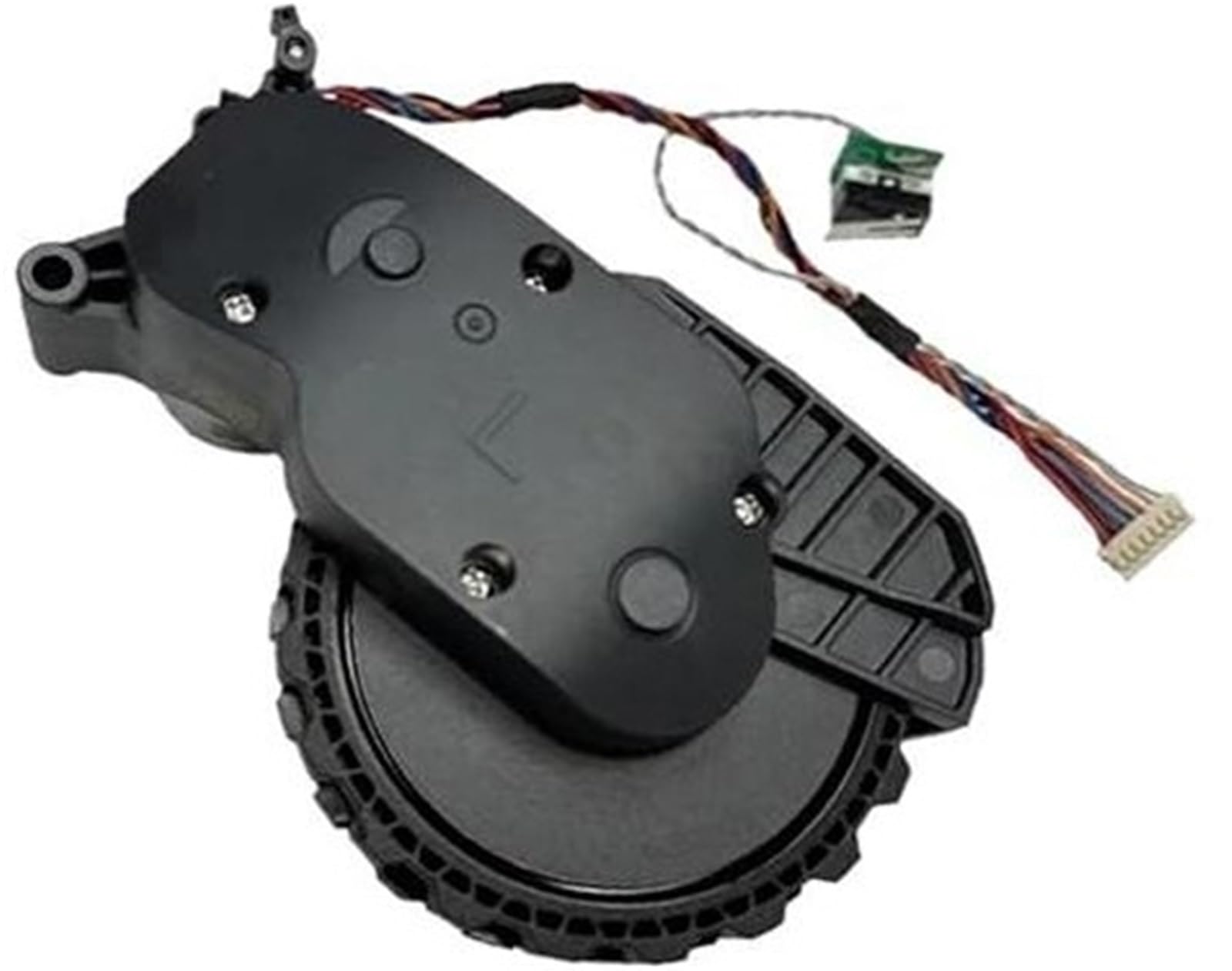 Vuzmode Links- und rechtsseitiges Radmotormodul, for Roborock, Q5 Q7 Q7 Max S7 MaxV S7 Max Ultra, Staubsauger-Ersatzzubehör Roboterstaubsauger-Radmodul(Black L) von Vuzmode