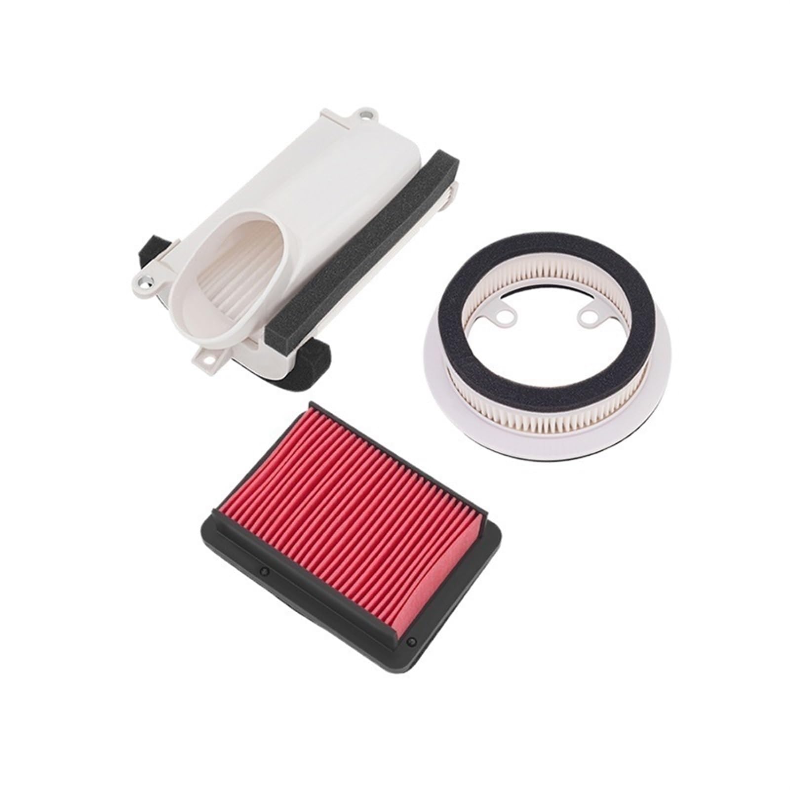 Vuzmode Motorrad-Luftfilter-Ansaugreiniger, for Yamaha, XP500 T-MAX 530 2012-2016 XP 500 TMAX530 TMAX 530 59C-15407-00 59C-15408-00 Kompatibel mit Motorluftfiltern(ABC) von Vuzmode