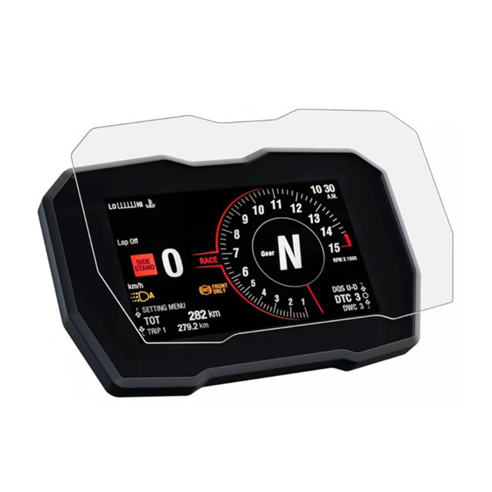 Vuzmode Motorradzubehör Cluster Kratzschutzfolie Displayschutzfolie, for Ducati Panigale V4 2020–2018 Armaturenbrett-Instrument Displayschutzfolie für Instrumente(1 PCS) von Vuzmode