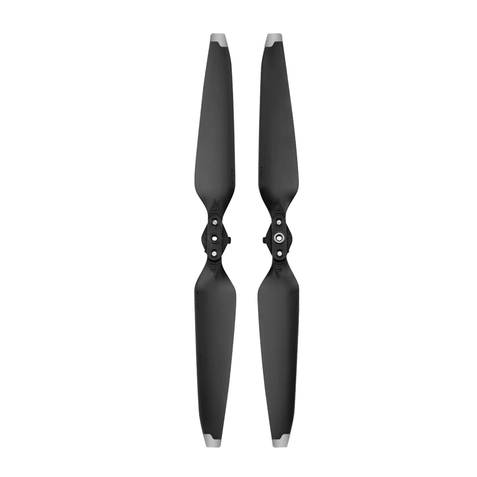 Vuzmode Quick Release 9453F Propeller Faltbare Low Noise Requisiten Ersatz Gold Silber Rand Zubehör, for DJI Mavic 3 Drone Ersatzpropeller(Silver Edge 1 Pair) von Vuzmode