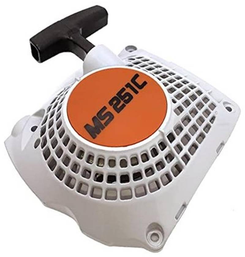 Vuzmode Rückstoß-Seilzugstarter-Baugruppe, for STIHL, MS251C Kettensäge Manueller Anlasser für Motor von Vuzmode