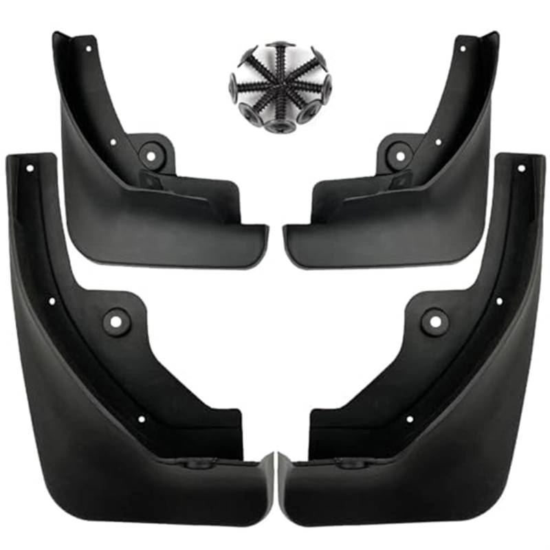 Vuzmode Schmutzfänger vorne hinten, for Citroen, C5 Aircross 2017 2018 2019 2020, Schmutzfänger, Spritzschutz, Klappen-Kotflügel, OE/OEM-Nummer: 1636054780 Schmutzfänger-Set von Vuzmode