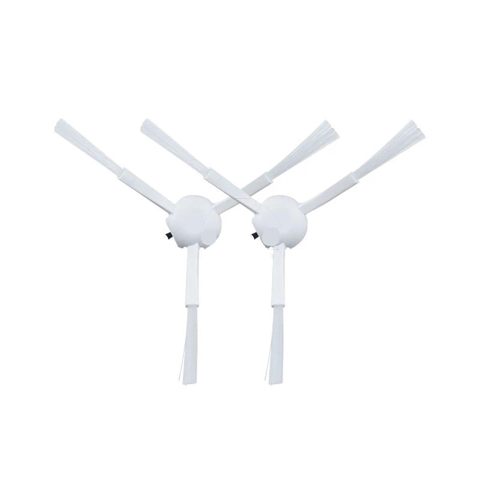 Vuzmode Seitenbürsten, for Xiaomi, MIJIA 1C 2C 1T /, for Dreame, F9 D9 Ersatz-Conor-Bürstenzubehör MI Roboter-Staubsauger-Teile Roboterstaubsauger-Kit(2PCS W Brush) von Vuzmode