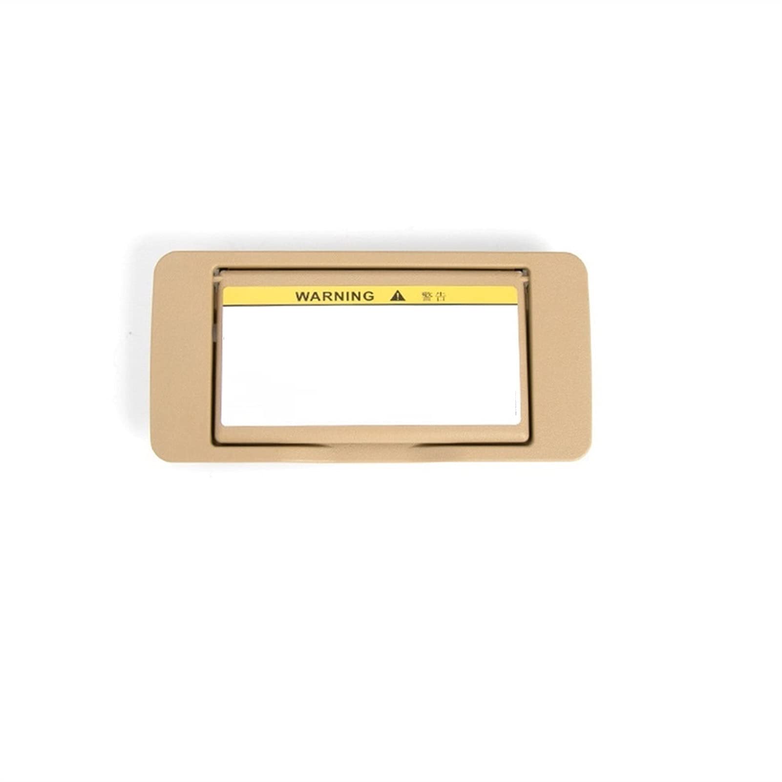 Vuzmode Sonnenschutz-Visier, Innen-Make-up-Spiegel, Kosmetikspiegel-Abdeckung, for Mercedes-Benz, for C-Klasse W203 2007–2020 16481011109E86 Fahrzeugsonnenblende mit Spiegel(Deerskin R) von Vuzmode