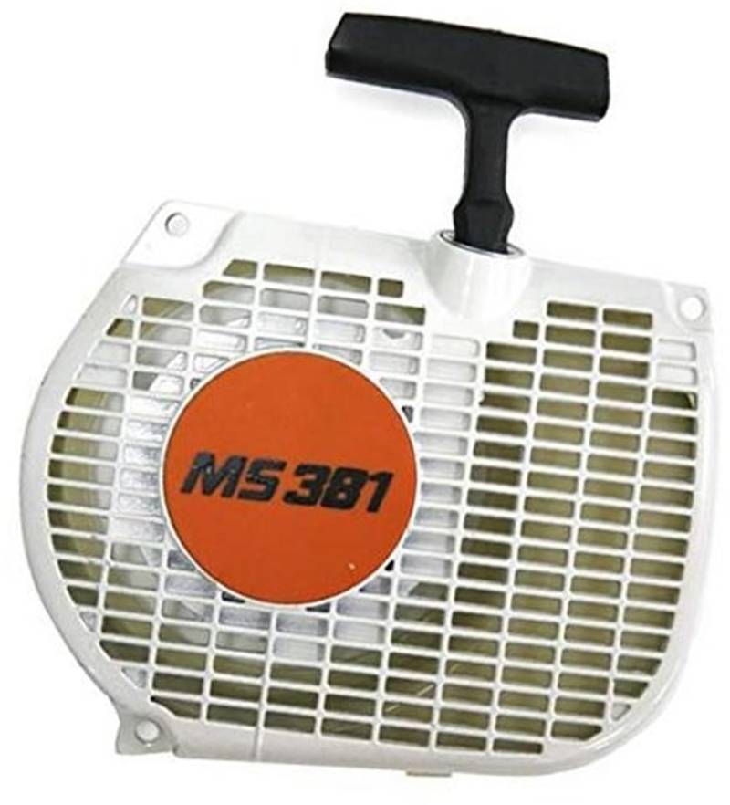 Vuzmode Starter-Rückstoß-Seilzugstarter-Baugruppe, for STIHL, MS380 MS381 038 Kettensäge, ersetzt OEM#1119 080 2100 Manueller Anlasser für Motor von Vuzmode