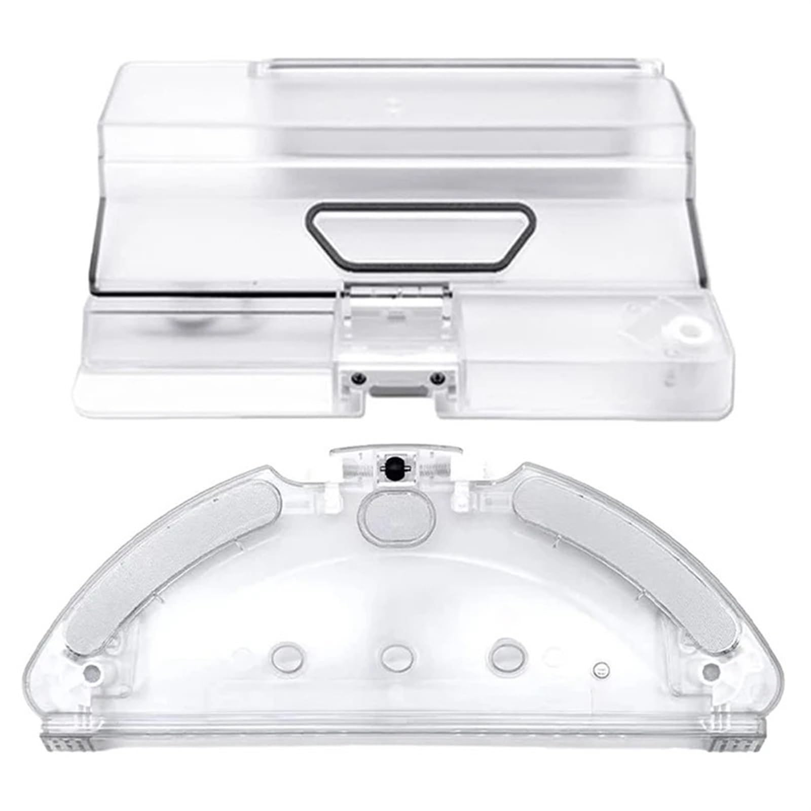 Vuzmode Staub Box Mopp Tuch Halterung, for Xiaomi, for Mijia G1 MJSTG1 Staubsauger Kehren Roboter Ersatz Zubehör Ersatzteile Ersatz-Reinigungstuch(2-Piece Set) von Vuzmode