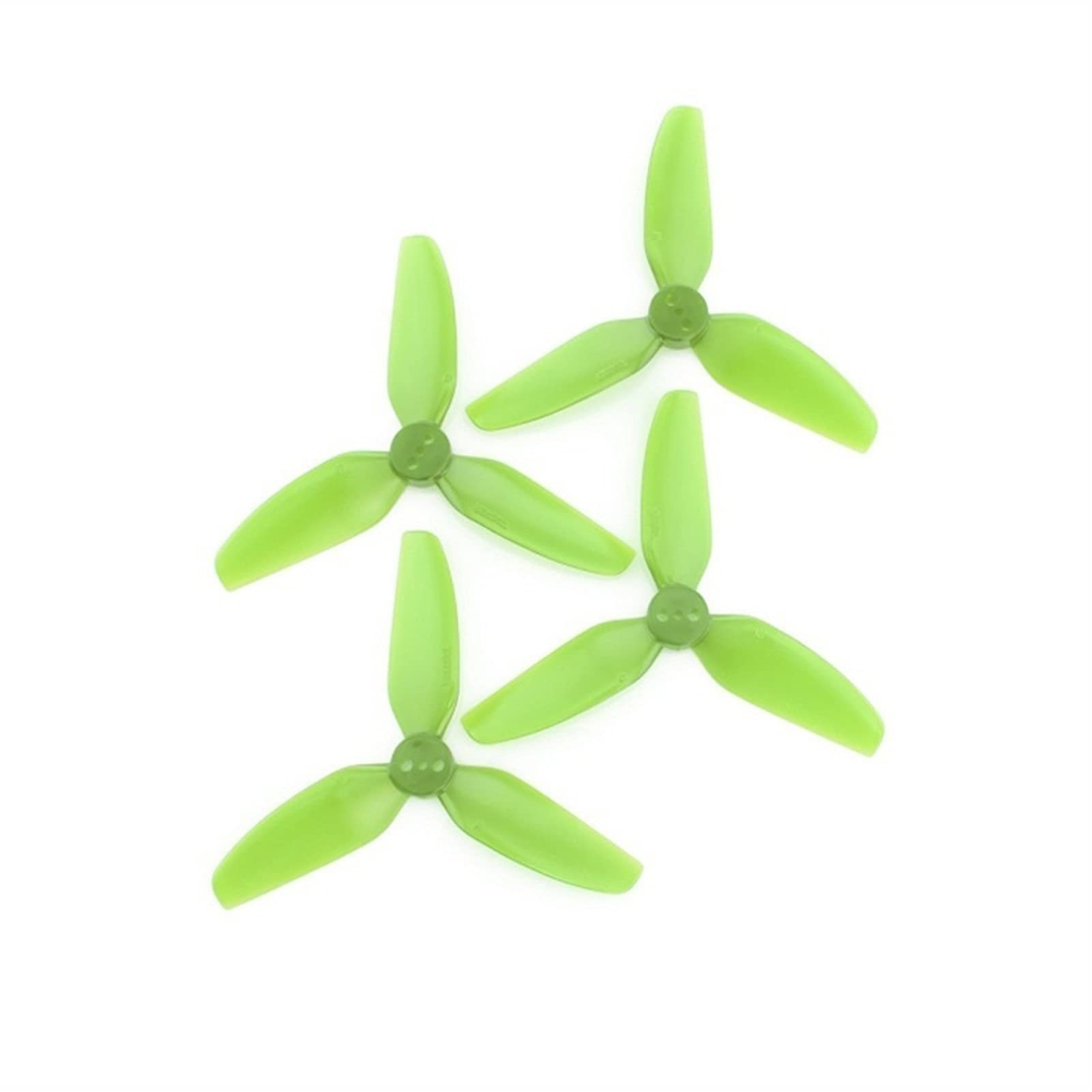 Vuzmode T2,5X2,5X3 3-Blatt-PC-Propeller, for RC FPV Racing Freestyle 2,5-Zoll-Cinewhoop-Drohnen Ersatzpropeller(4Pairs Green) von Vuzmode