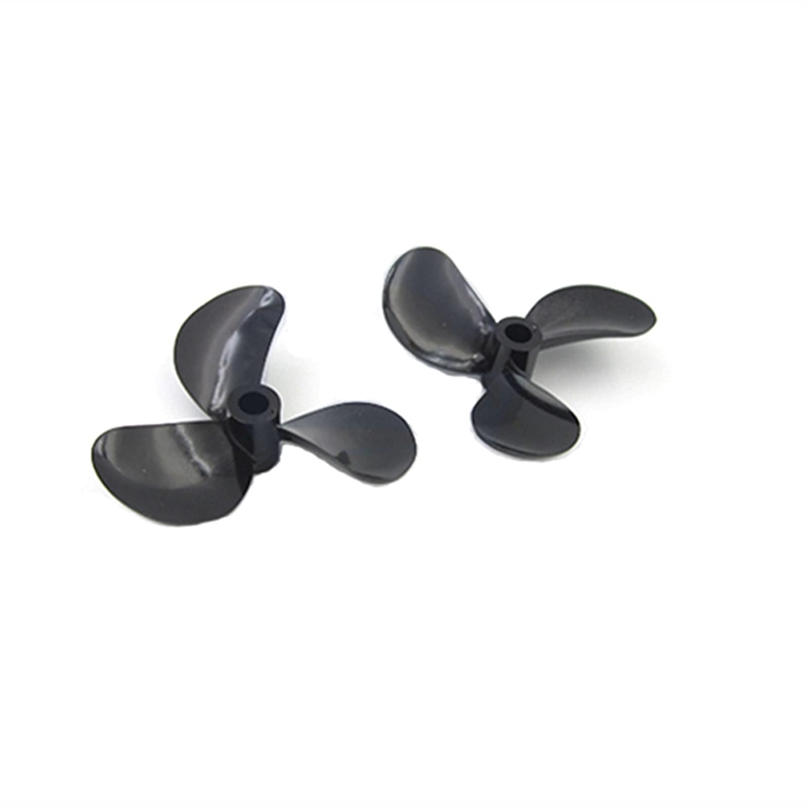 Vuzmode Voll eingetaucht Paddel 3 Klingen Nylon Propeller CW CCW Durchmesser 52mm/56mm Dual Motor Requisiten Blende 5mm for RC Boot DIY Simulation Schiff Gelenkwelle(1pair D52x5mm) von Vuzmode