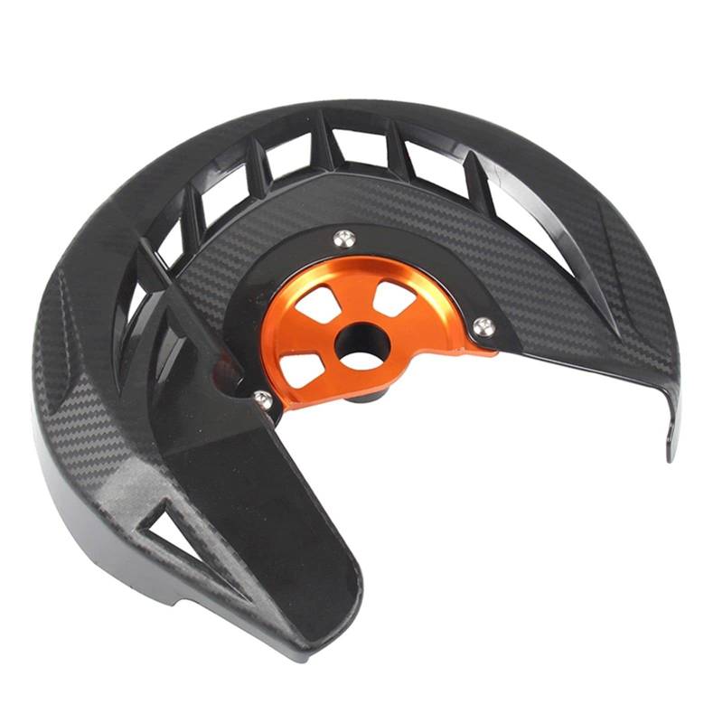 Vuzmode Vordere Bremsscheibe Rotor Schutz Abdeckung Motocross Enduro Mx for EXC EXC-F SX SX-F XC XC-F TE FE TC FC 125 250 300 350 450 501 530 2003-2014 Bremsscheibenschutz(Black) von Vuzmode