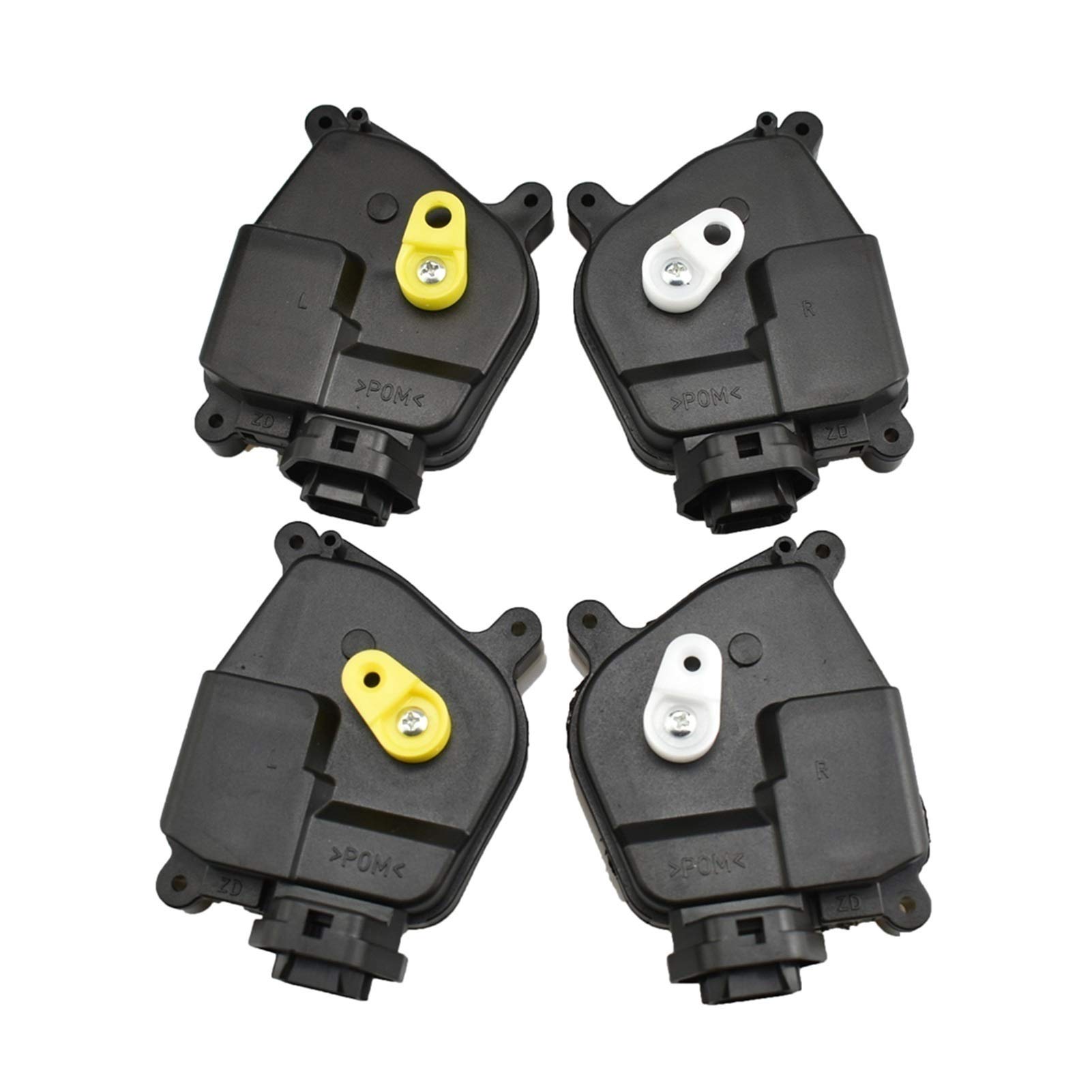 Vuzmode Vorne Hinten Links Rechts Türschloss Antrieb 957451G020 957461G020 2006-2011, for Hyundai, Accent, for Kia, Rio(5) 957351G020 957361G020 Türverriegelungsbetätiger(4PCSFrontrear) von Vuzmode