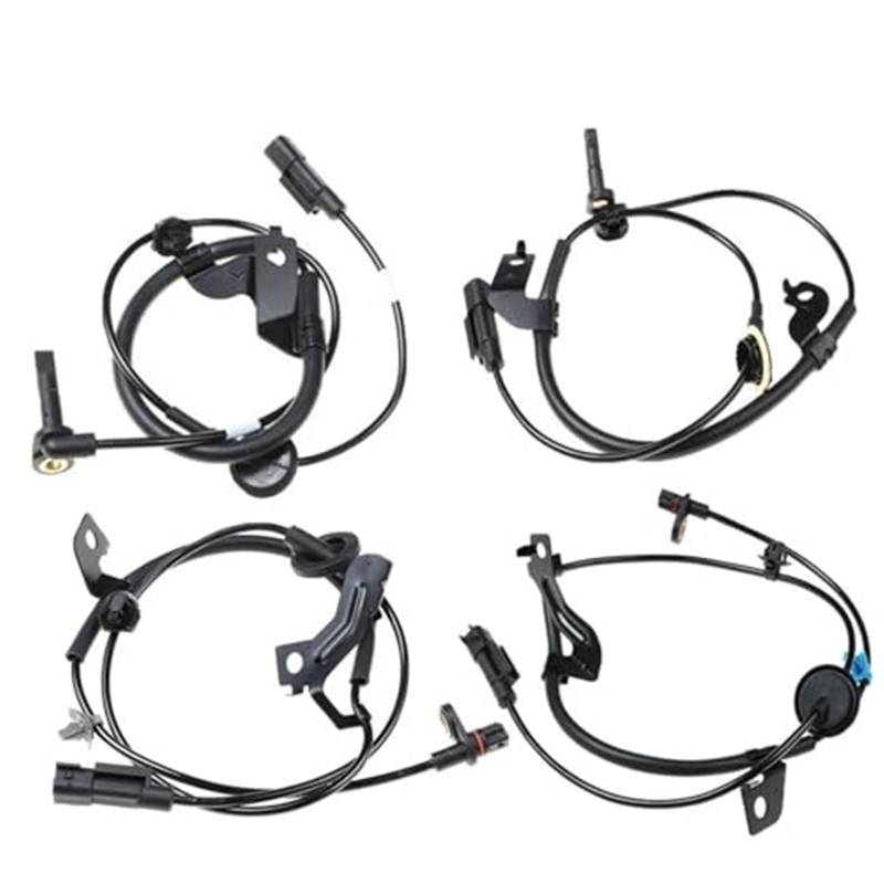 Vuzmode Wheel Speed ABS Sensor, for Mitsubishi, for Lancer for Outlander 2007-2012 4670A576 4670A575 4670A580 4670A579 Raddrehzahlsensor(Black 4PCS) von Vuzmode