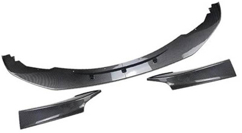 Vuzmode for, 1er F20 F21 2011 2012 2013 2014 2015 Auto-Frontsplitter-Seitenspoiler-Abdeckungsverkleidung Frontstoßstangen-Lippenspoiler Unterer Frontspoilerdiffusor für Fahrzeuge(Black Carbon Black) von Vuzmode