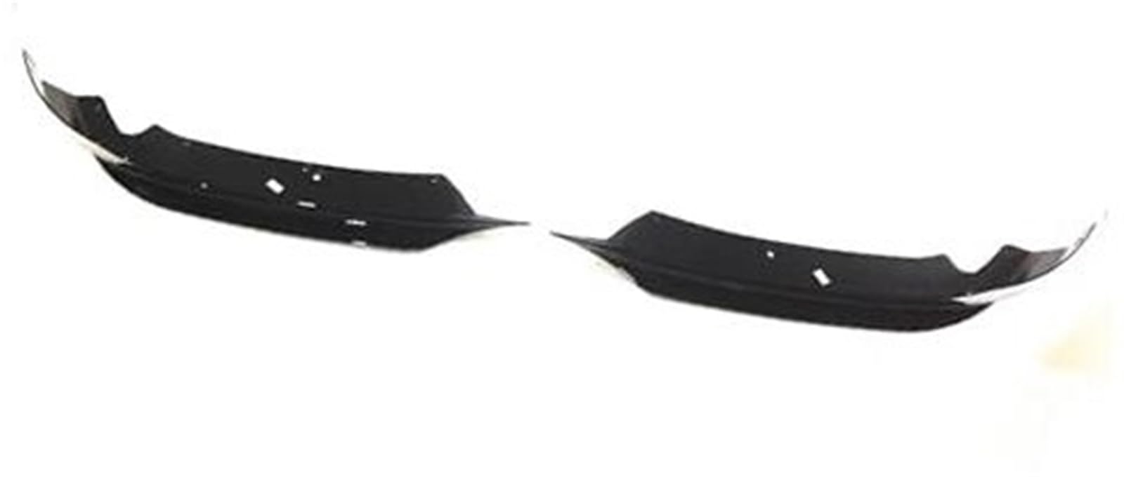 Vuzmode for, 3er E90 2009 2010 2011 Frontstoßstange Seitenabdeckung Lip Spoiler Schutz Ecke Splitter Trim Auto Außenteile Spoiler Unterer Frontspoilerdiffusor für Fahrzeuge von Vuzmode