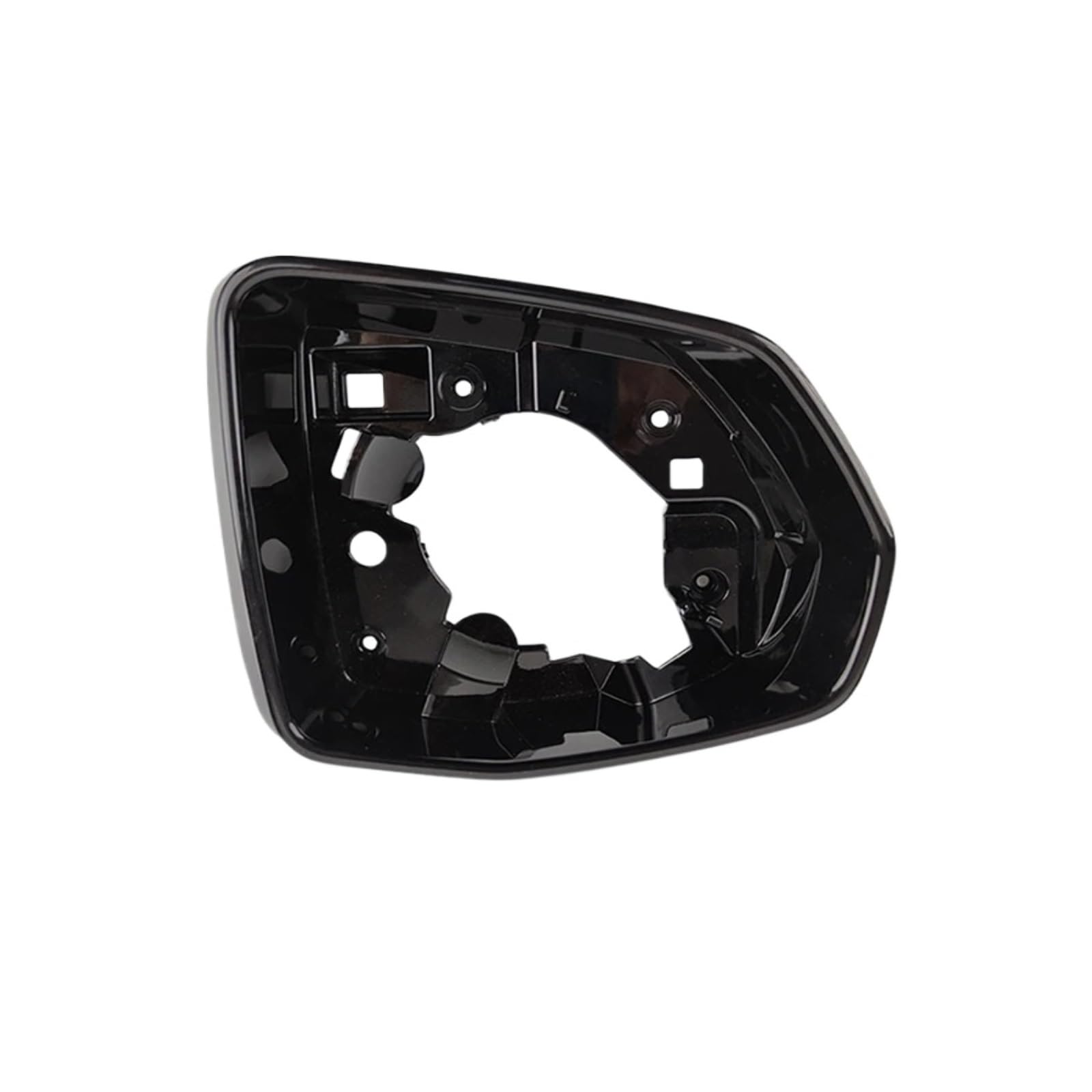 Vuzmode for Cadillac, XT4 XT5 XT6 Autozubehör Türaußenspiegelhalter Rückspiegel Zierring Gehäuserahmen Fahrzeugspiegelrahmenabdeckung(1pcs Black Right) von Vuzmode