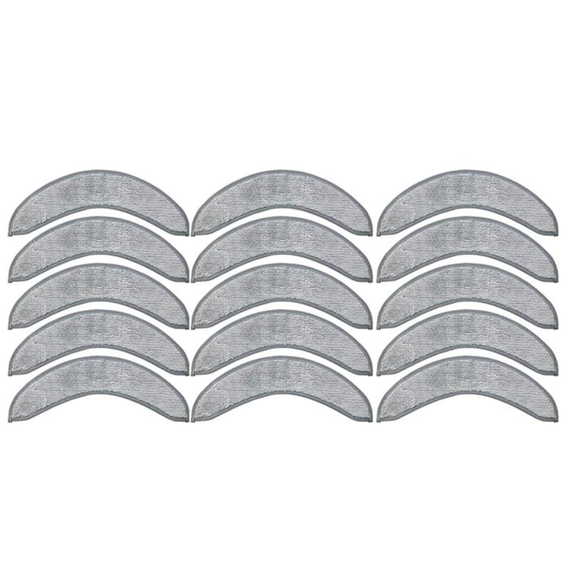 Vuzmode for Irobot, for Roomba Combo J7+/Plus Staubsauger Teile Ersatz Wischen Pads Zubehör Mikrofaser Mopp Pad Mopp Pads Teile Ersatz-Reinigungstuch(15pcs) von Vuzmode