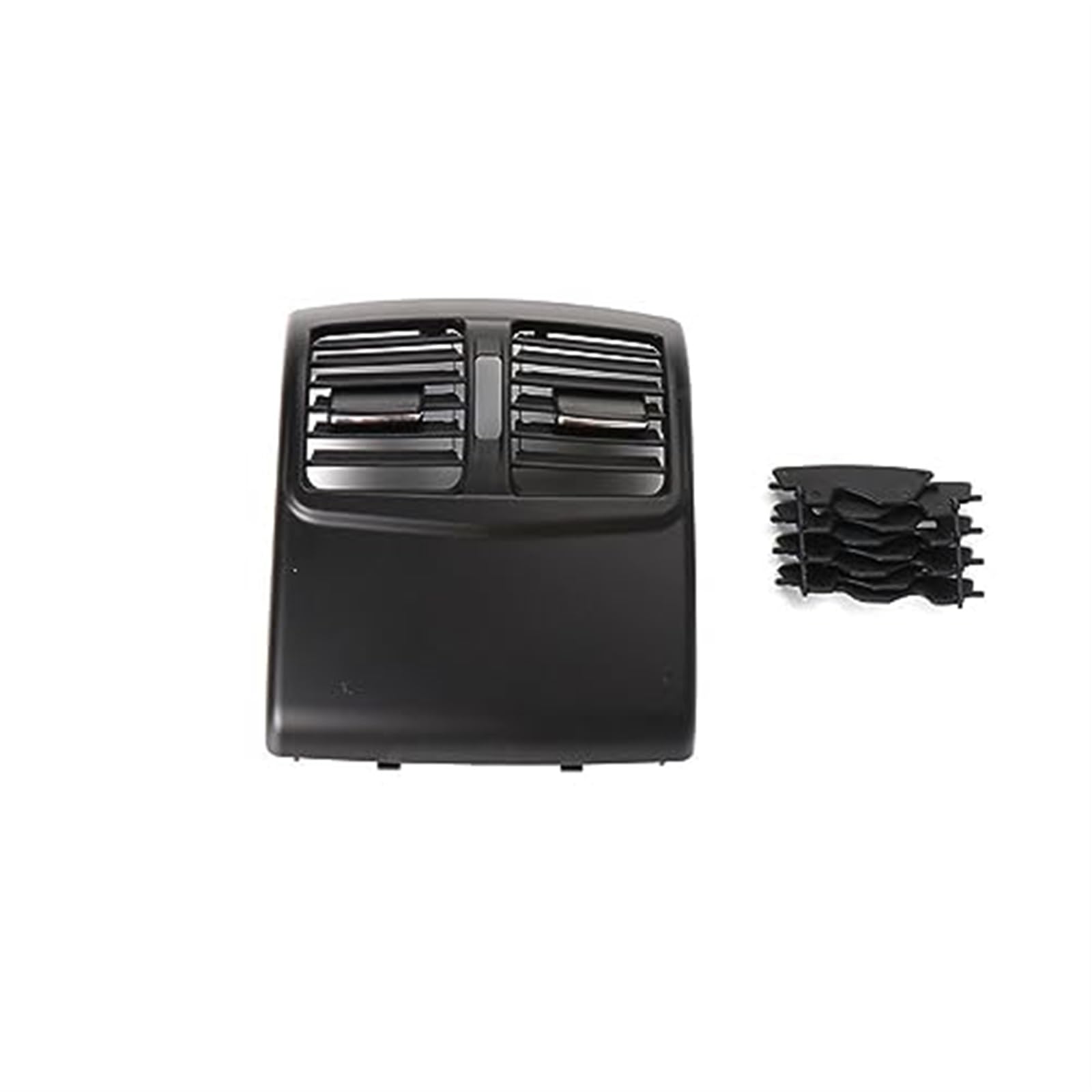 Vuzmode for Mercedes, W212, Auto-hintere Mittelkonsole, Klimaanlage, Lüftungsgitter, Luftauslassrahmen, for Benz, E-Klasse 2012–2016 Auslass des Klimaanlagengitters(Black Model A Black) von Vuzmode