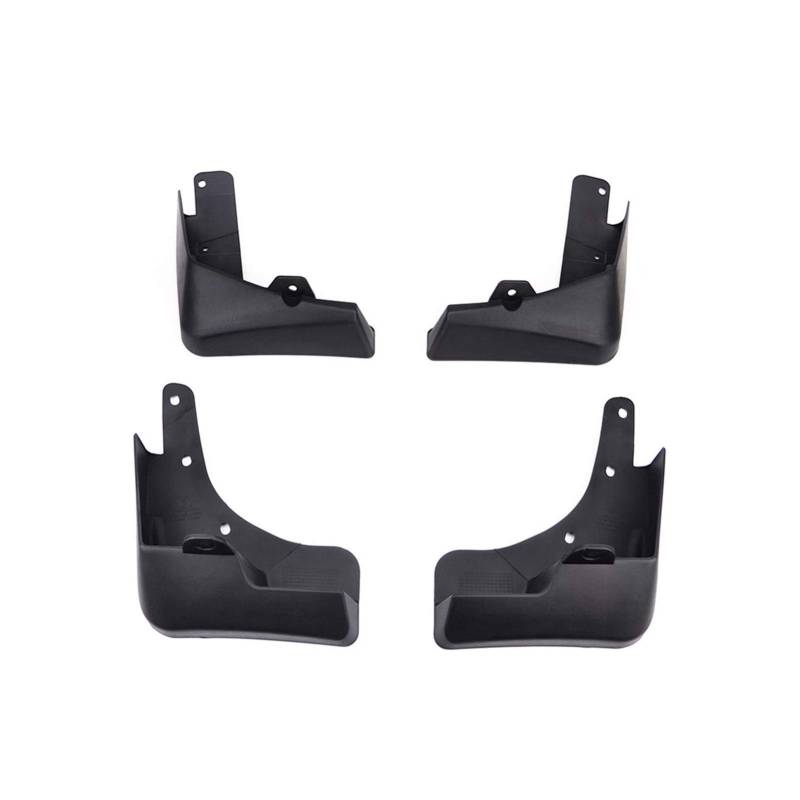 Vuzmode for Nissan, for X-Trail, Rouge T32 Set 2014-2017, Kotflügel vorne und hinten, Spritzschutz, mit Befestigungsschrauben Schmutzfänger-Set von Vuzmode