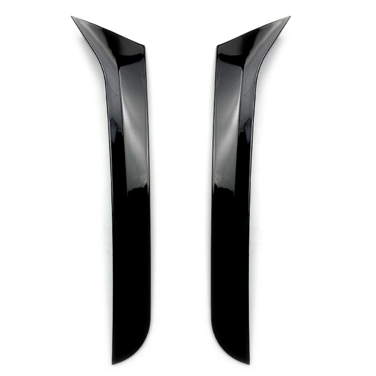 Vuzmode for Sharan, 2011-2022 Hinten Fenster Trim Seite Spoiler Flügel Glanz Schwarz Kofferraum Deckel Heckklappe Abdeckung Splitter Canards Auto-Heckspoiler-Kit von Vuzmode