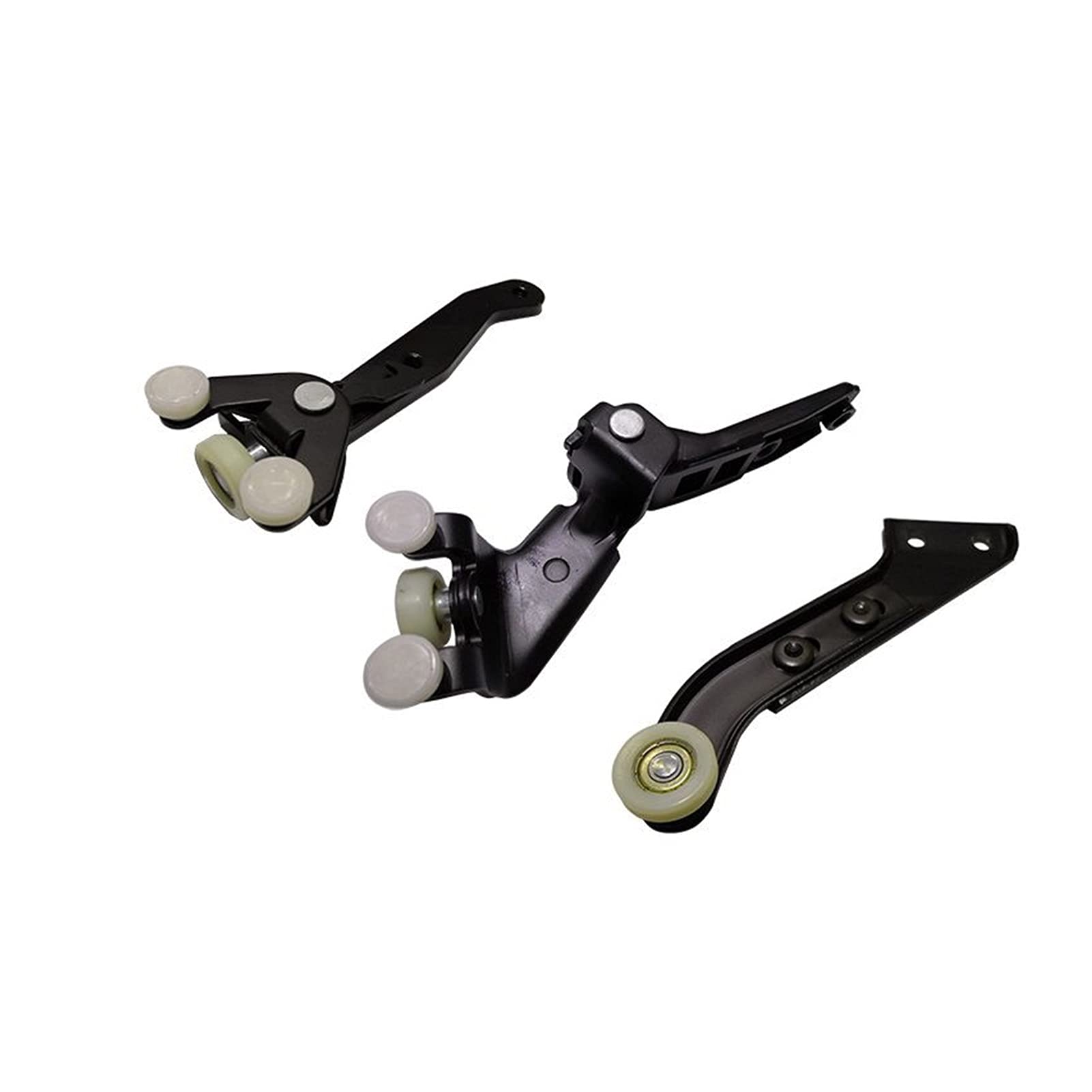 Vuzmode for VW, T5 Transporter RECHTS SCHIEBETÜR Roller ARM Guide Mount Set 7H0843436B 7H0843398H 7H0843336D Ersatzteile für Schiebetürrollen von Vuzmode