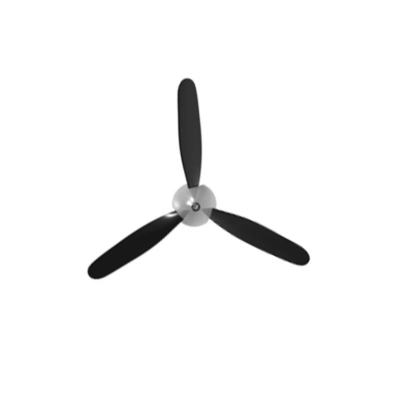 Vuzmode for Volantex RC 3-Blatt-Propeller for 761-5 P-51D, 761-8 F4U, 761-9 T28, 761-11 BF109, 761-12 Spitfire, 761-13 P40, 761-15 RC-Flugzeug Ersatzpropeller(Set of 10-02) von Vuzmode