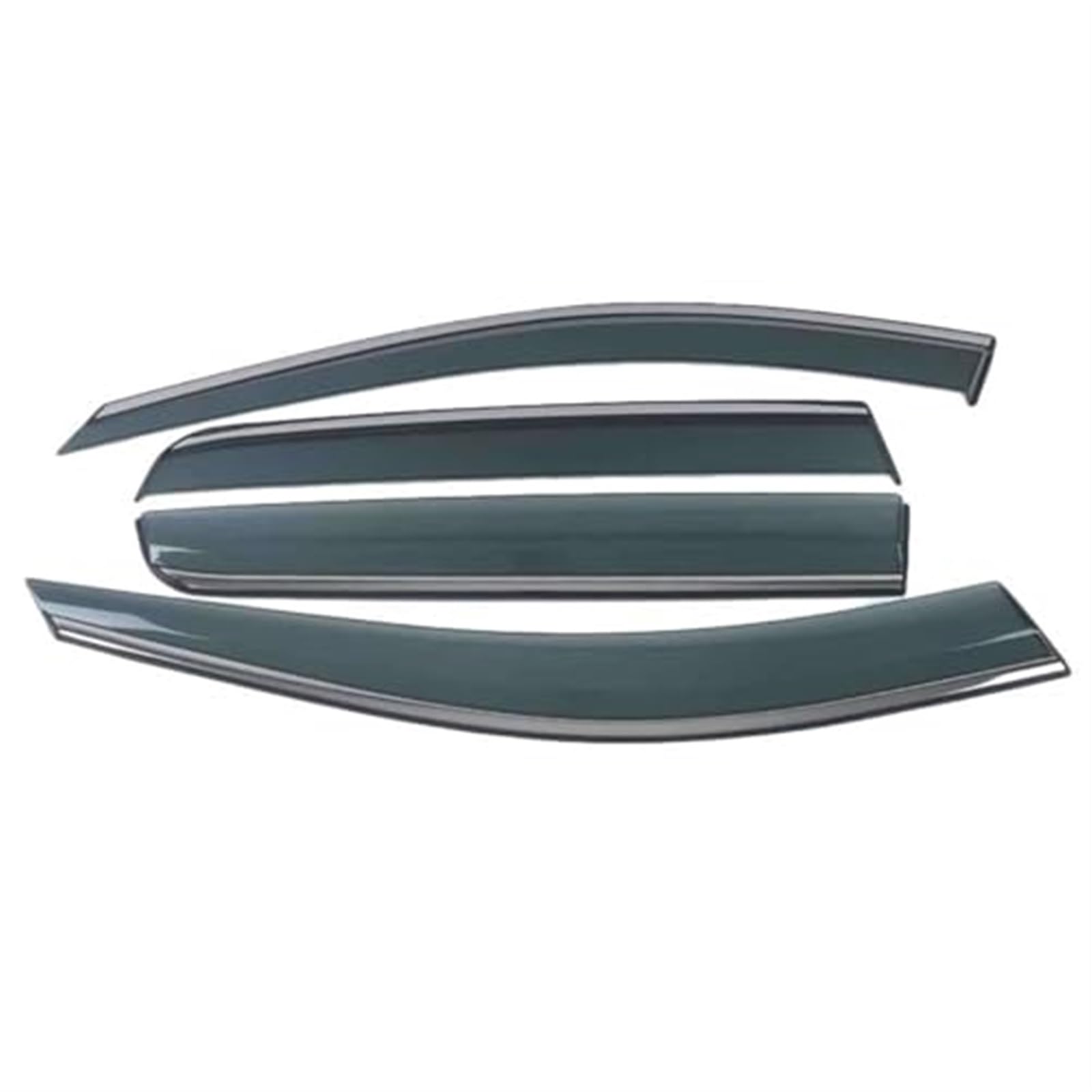 Vuzmode for Volvo, XC90 2009–2014 Windvisierabweiser Auto Ventvisor Tür Seitenfenster Air Guard Deflektoren Schutz Windabweiser-Set von Vuzmode