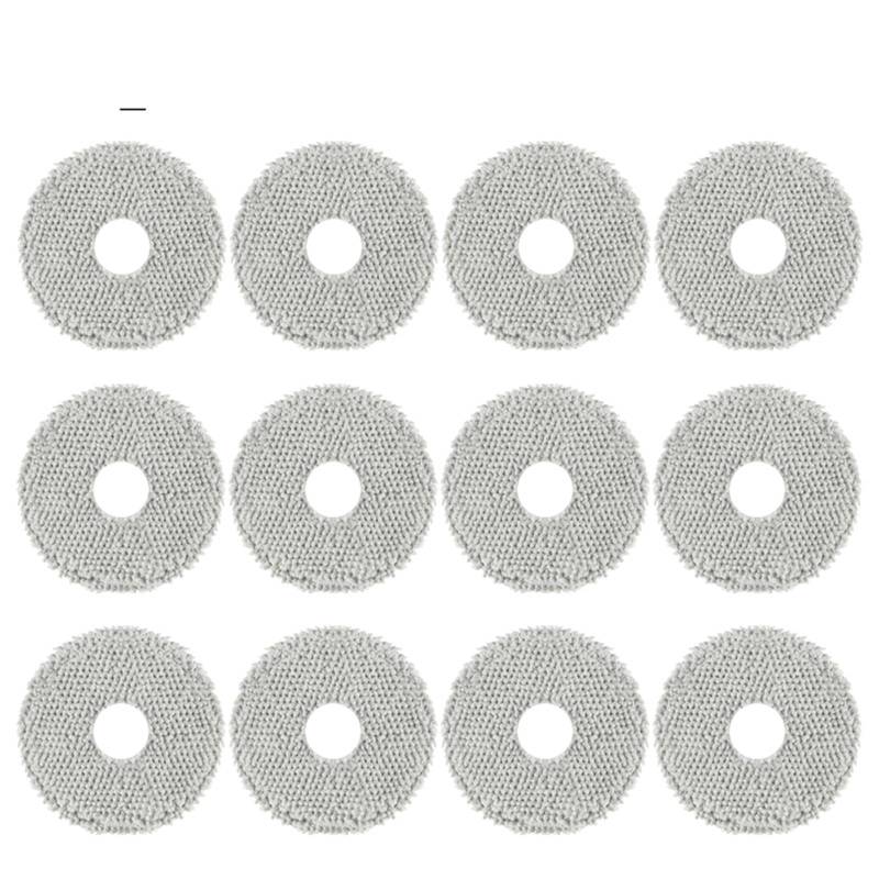 Vuzmode for Xiaomi, Mijia Omni 1S B101CN B116 Zubehör Wichtigsten Seite Pinsel Hepa-Filter Mopp Staubbeutel Roboter Staubsauger Ersatzteile Roboterstaubsauger-Teilesatz(12pcs) von Vuzmode