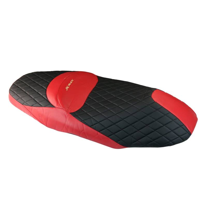 Vuzmode for Yamaha, XMAX300 XMAX250 Xmax 300 X-MAX 250 125 400 Motorradzubehör, for Sitz, Kissenbezug Fall Pad Staubisolierung Sitzschutz(Red) von Vuzmode