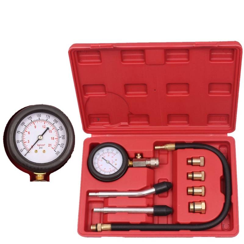 Vzer Professionelle Benzin Gas Motor Zylinder Compression Tester Kit Automotive Gauge Werkzeug von MEETOZ