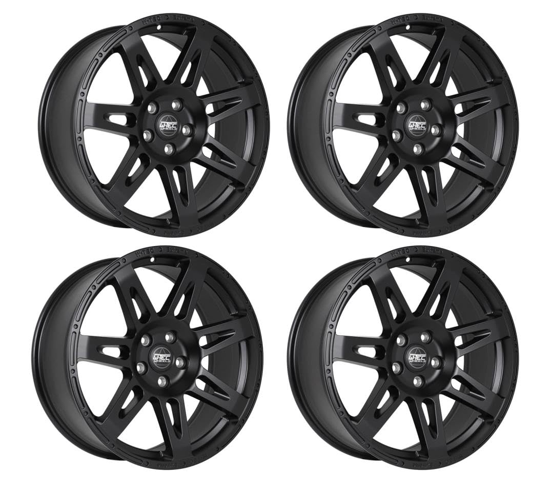 4X Alufelge W-TEC Extreme 8,5x20 ET40 schwarz LK 6x139,7 inkl. TÜV-Teilegutachten von W-TEC WHEELS