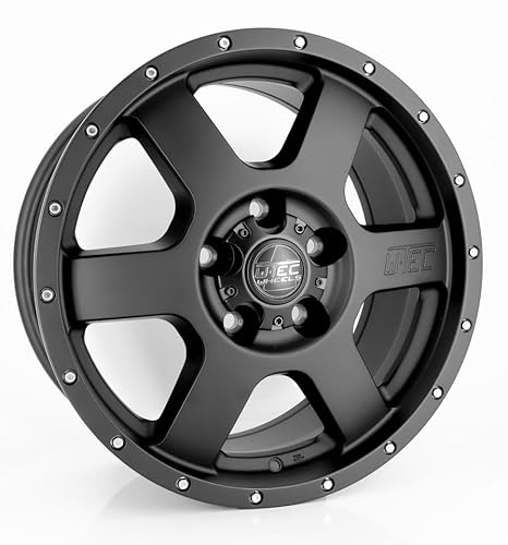 W-TEC WHEELS 1x Alufelge All Terrain schwarz 8x18 ET 55 passend für Peugeot Boxer (2006-) mit Lochkreis 5x118 mm von W-TEC WHEELS