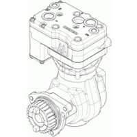 Kompressor, Druckluftanlage WABCO 912 117 000 0 von Wabco