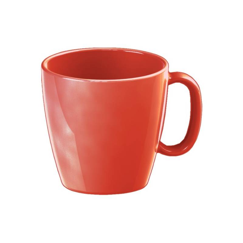 WACA 1709 Tasse Henkelbecher 230 ml Dm 81 mm, Farbe:rot von WACA