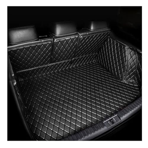Auto Kofferraum Schutzmatte, für LEXUS UX petrol 2019-2023 Leder Langlebiges Wasserdicht Kratzfest Kofferraum Schutzmatte Interieur ZubehöR,C Black von WACDXST