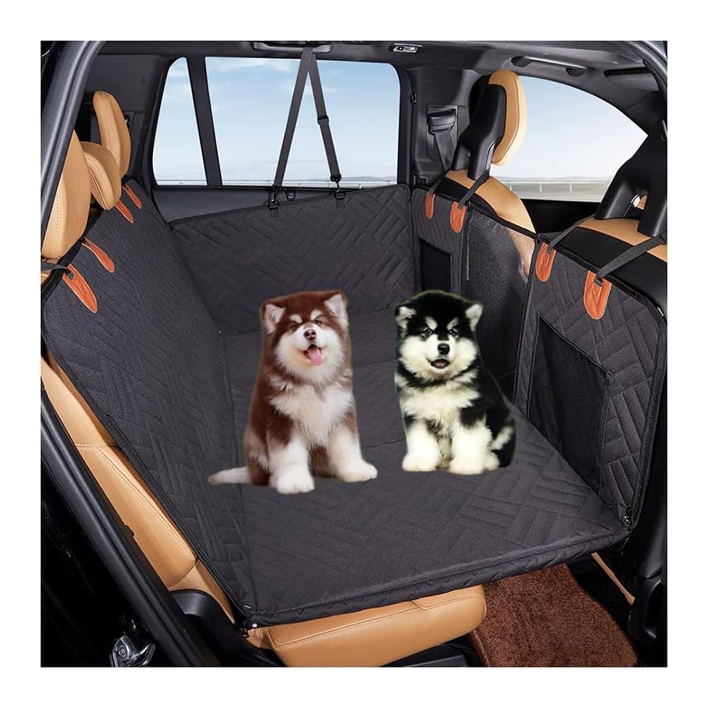 WAEFGTH Hundedecke für Auto Rückbank,für MG Marvel R SUV 2021+.Mit Seitenschutz und mehreren Sichtfenstern aus quadratischem Netz.,A von WAEFGTH