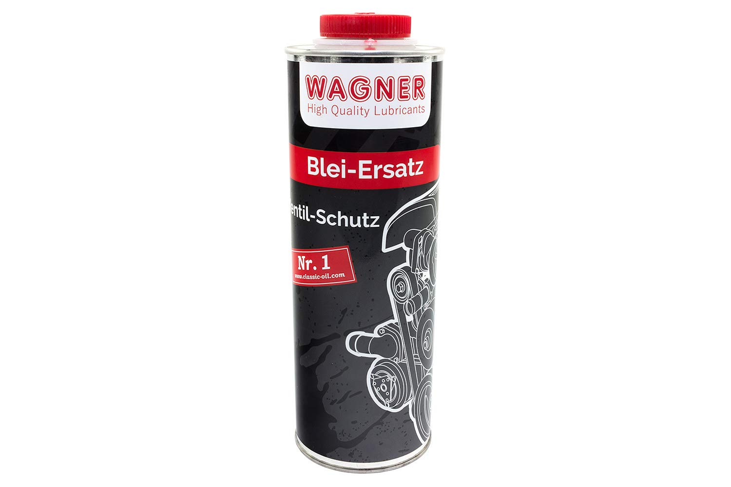 WAGNER Bleiersatz Ventilschutzmittel - 042001 - 1 Liter von WAGNER Spezialschmierstoffe GmbH & Co. KG