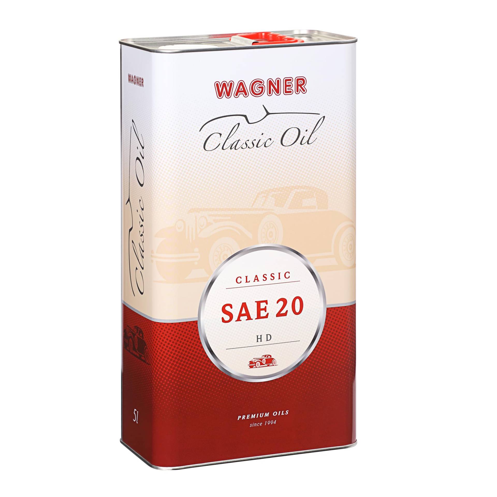 WAGNER SPEZIALSCHMIERSTOFFE Motorenöl Motoröl Öl Classic SAE 20 HD 5 L Liter von WAGNER Spezialschmierstoffe GmbH & Co. KG