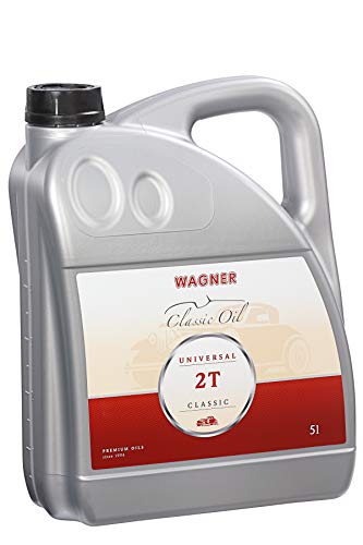Wagner Zweitaktöl 2-Taktmotorenöl Universal 2T teilsynthetisch - 105005-5 Liter von WAGNER Spezialschmierstoffe GmbH & Co. KG