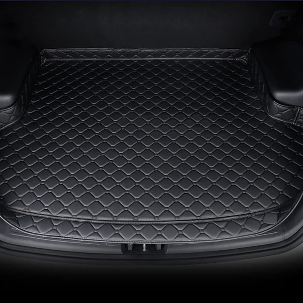 Auto Kofferraummatten, für Tesla Model S 2012-2015 Langlebig Wasserdicht Antirutsch Schutzmatten Teppiche ZubehöR,A von WAIKUB