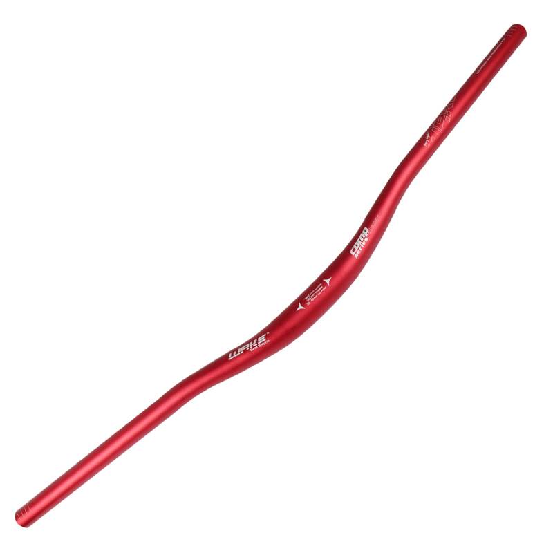 WAKE Fahrrad Lenker 31.8MM Aluminiumlegierung Lenker Fahrradlenker Riser Bar für Rennrad MTB Mountainbike 720MM 780MM Rot von WAKE