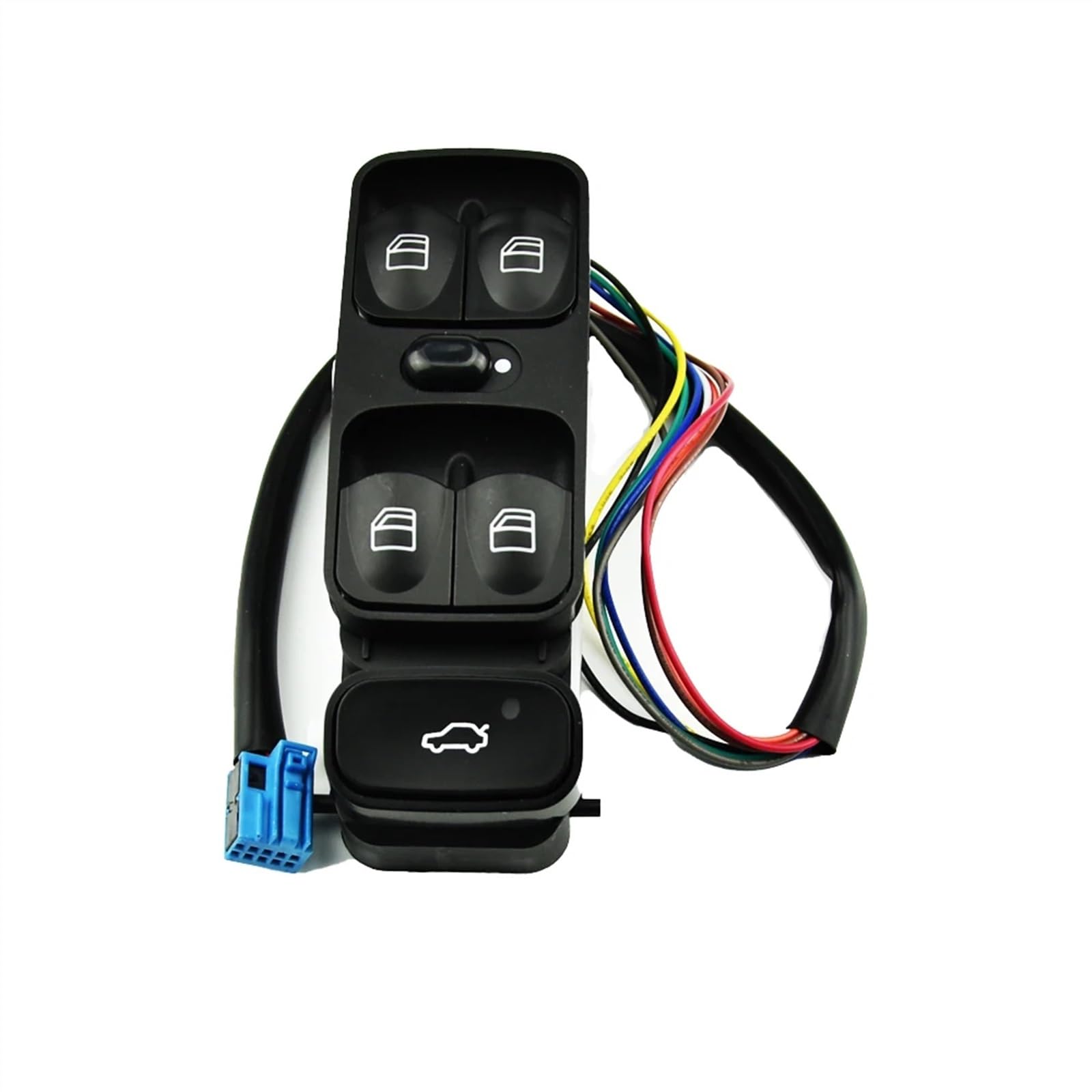 Auto Fensterschalter A2098203410 Power Control Fenster Schalter Taste Für CLK W208 W209 Für CLK200 Für CLK240 Für CLK280 Für CLK300 Für CLK350 Für CLK500 Hauptfensterheberschalter von WALEQW