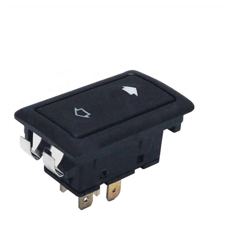 Auto Fensterschalter Universal 6pin 12-24v Auto Elektrische Fenster Schalter Taste Abdeckung Auto Power Controller Kippschalter Relais Hauptfensterheberschalter von WALEQW