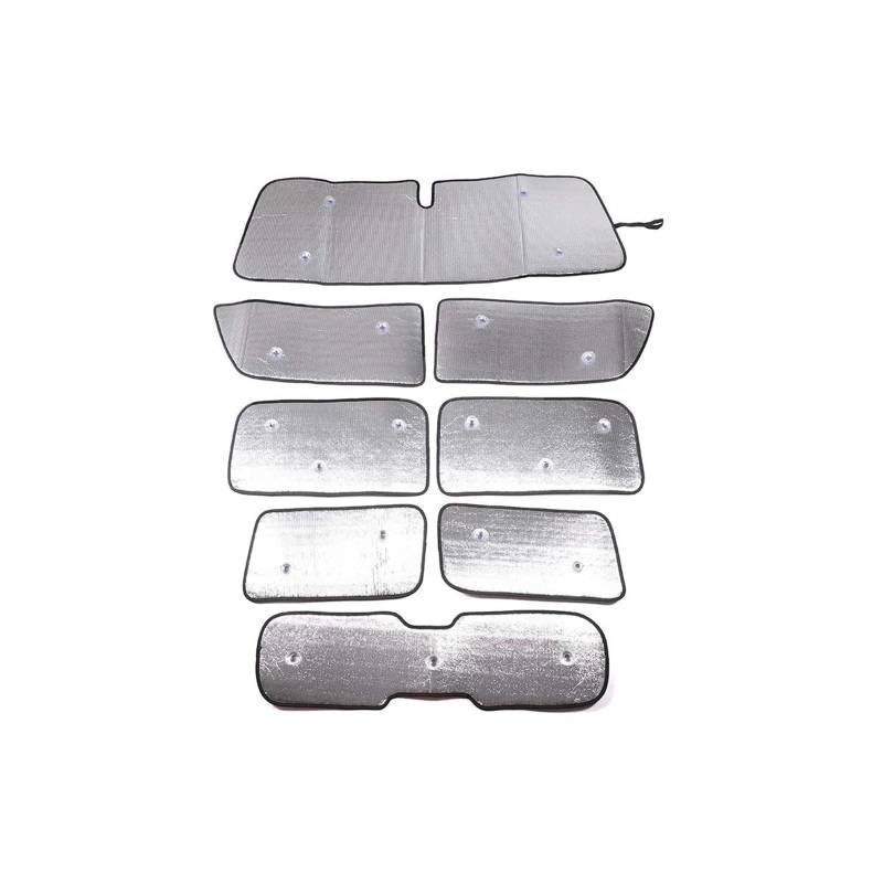 Auto Sonnenschutznetz 8PC UV Protect Front Autofenster Sonnenschutz Für Hummer Für H3 2005 2006 2007 2008 2009 Windschutzscheibe Abdeckung Auto Frontscheibe Sonnenschutz Auto UV Schutz(8PCS) von WALEQW