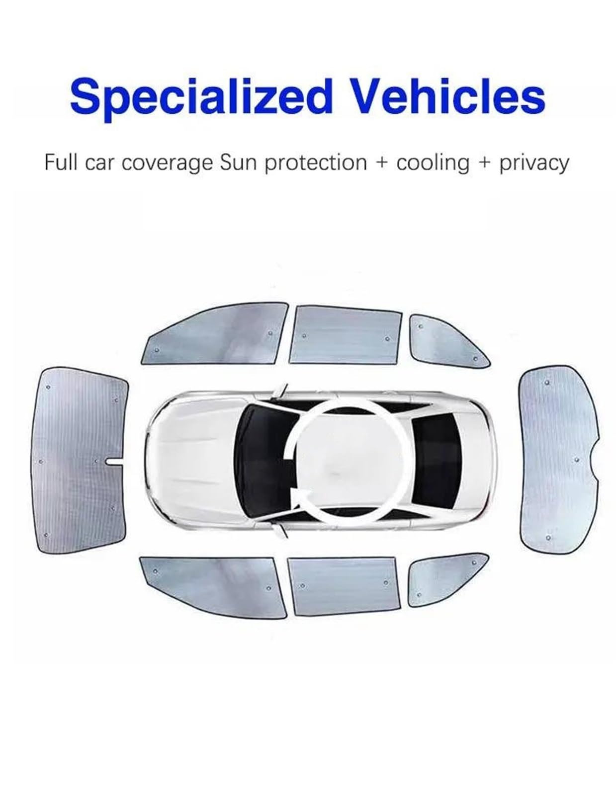 Auto Sonnenschutznetz Auto Voller Fenster Sonnenschutz Auto Fenster Visier Sonnenschutz Abdeckungen Für Fit Für Jazz Für Leben 2014 2015 2016 2017 2018 2019 GK5 Auto UV Schutz(All Sunshades) von WALEQW