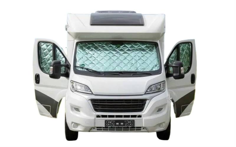 Auto Sonnenschutznetz Autofenster-Sonnenschutz Für FIAT Für Ducato 2006–2015 2016 2017 2018 2019 2020 2021 2022 Fenster-Sonnenschutz-Abdeckung Sonne Reflektierend Auto UV Schutz von WALEQW