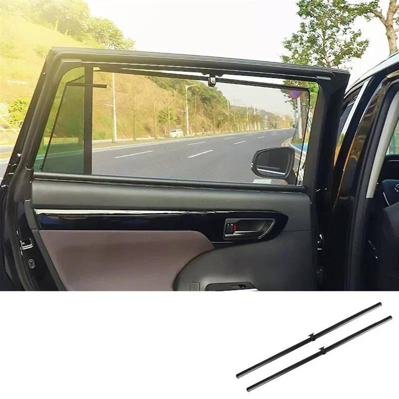 Auto Sonnenschutznetz Automatische Hebe Auto Sonnenschirm Seite Fenster Sonnenblende Accessiores Auto Vorhang Für Toyota Für Highlander Für Kluger XU70 2023 2022 2021 Auto UV Schutz(Rear Door 2 pcs) von WALEQW