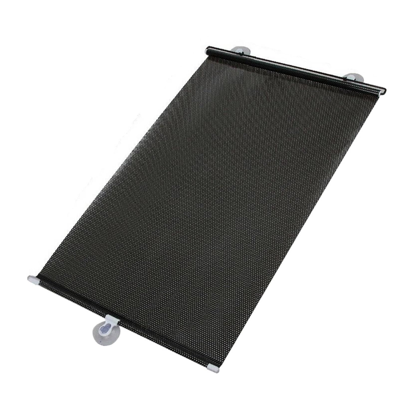 Auto Sonnenschutznetz Universelle Auto-Sonnenblende, Frontscheibe, Fensterfolie, Sonnenschutz, Vorhang, Auto-Sonnenschutz, Sonnenschutz, 40 X 60 cm Auto UV Schutz(Schwarz) von WALEQW